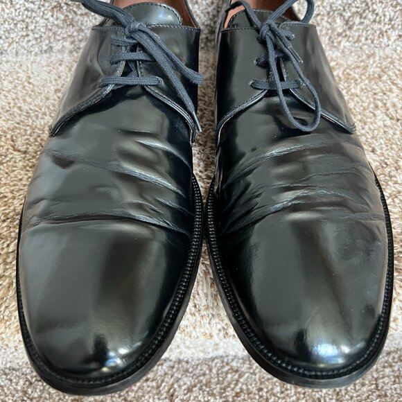 Burberry Men\'s Black Leather Lace Up Shoes main image 14